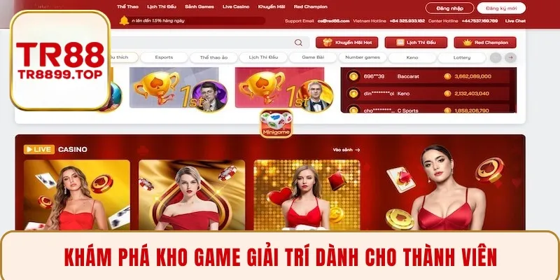 Khám phá kho game giải trí dành cho thành viên