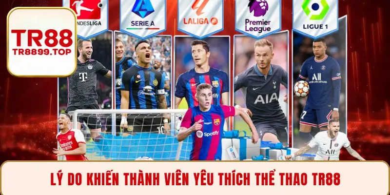 Lý do khiến thành viên yêu thích thể thao TR88